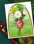 Spellbinders - Sealed 3D Botanicals Collection - Dies - Arch Labels and Tag-ScrapbookPal