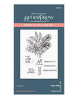 Spellbinders - Sealed 3D Christmas Collection - Press Plate & Dies - Poinsettia Stems-ScrapbookPal