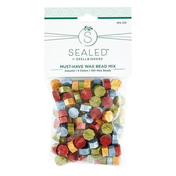 Spellbinders - Sealed by Spellbinders Collection - Must-Have Wax Bead Mix - Autumn-ScrapbookPal