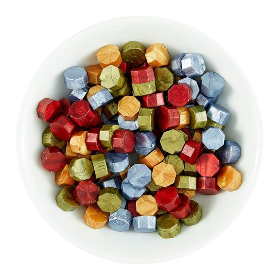Spellbinders - Sealed by Spellbinders Collection - Must-Have Wax Bead Mix - Autumn-ScrapbookPal