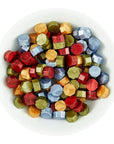 Spellbinders - Sealed by Spellbinders Collection - Must-Have Wax Bead Mix - Autumn-ScrapbookPal