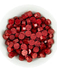 Spellbinders - Sealed by Spellbinders Collection - Wax Beads - Candy Apple-ScrapbookPal