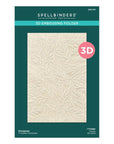 Spellbinders - Sealed for Christmas Collection - 3D Embossing Folder - Evergreen-ScrapbookPal