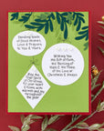Spellbinders - Season of Wonder Collection - Clear Stamps - Christmas Blessings Sentiments-ScrapbookPal