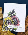 Spellbinders - Serenade of Autumn Collection - Press Plate & Dies - Fancy Sentiment Strips-ScrapbookPal