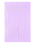 Spellbinders - Serenity Garden Collection - 3D Embossing Folder - Ode to a Poet-ScrapbookPal