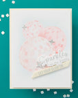 Spellbinders - Shine Bright Collection - Stencils - Layered Disco Impressions-ScrapbookPal