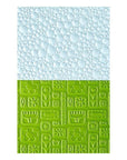 Spellbinders - Shiny New Day Collection - 3D Embossing Folder - Suds & Buds-ScrapbookPal