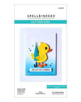 Spellbinders - Showered with Love Collection - Dies - Duck with Umbrella-ScrapbookPal