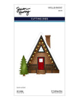 Spellbinders - Ski-son's Greetings Collection - Dies - Ski Lodge-ScrapbookPal