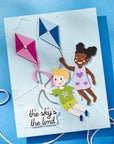 Spellbinders - Sky's the Limit Collection - Dies - Up and Away-ScrapbookPal