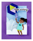Spellbinders - Sky's the Limit Collection - Press Plates & Dies - Soaring Sentiments-ScrapbookPal