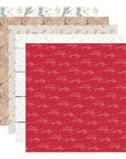 Spellbinders - Sleigh Bells Ring Collection - Paper Pack - 6 x 6"-ScrapbookPal