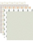Spellbinders - Sleigh Bells Ring Collection - Paper Pack - 6 x 6"-ScrapbookPal