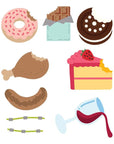 Spellbinders - Snack Goals Collection - Dies - One More Bite-ScrapbookPal