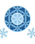 Spellbinders - Snowflake Kisses Collection - Dies - Snowflake Wreath-ScrapbookPal