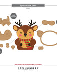 Spellbinders - Spectacular Christmas Collection - Dies - Spectacular Deer-ScrapbookPal