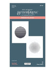 Spellbinders - Spotlight Frames and Florals Collection - Press Plates - Spotlight Circle Duo-ScrapbookPal