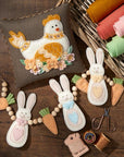 Spellbinders - Spring Felt Stitch & Create Collection - Dies - Felt Cozy Cluck-ScrapbookPal