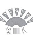 Spellbinders - Spring in Kyoto Collection - Dies - Fan & Bow-ScrapbookPal