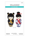 Spellbinders - Spring in Kyoto Collection - Dies - Kokeshi Dolls-ScrapbookPal