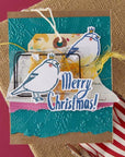Spellbinders - Starry Holiday Collection - Registration Press Plates & Dies - Starry Merry Christmas-ScrapbookPal