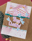 Spellbinders - Starry Holiday Collection - Registration Press Plates & Dies - Starry Merry Christmas-ScrapbookPal