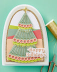 Spellbinders - Stitched Bright Collection - Dies - Stitched Holiday Tree-ScrapbookPal