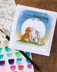 Spellbinders - Storybook Illustrations Collection - Clear Stamps - Wild Friends-ScrapbookPal