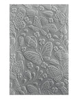 Spellbinders - Stylish Ovals Collection - 3D Embossing Folder - Beautiful Butterflies-ScrapbookPal