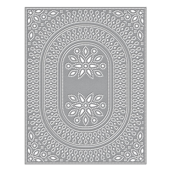 Spellbinders - Stylish Ovals Collection - Dies - Infinity Punch & Pierce Plate-ScrapbookPal