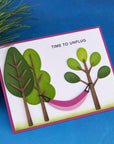 Spellbinders - Summer Camp Collection - Clear Stamps - Summertime Sentiments-ScrapbookPal