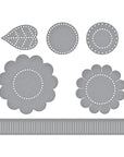 Spellbinders - Summer Felt Stitch & Create Collection - Dies - Felt Sunflower Bloom-ScrapbookPal