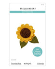 Spellbinders - Summer Felt Stitch & Create Collection - Dies - Felt Sunflower Bloom-ScrapbookPal