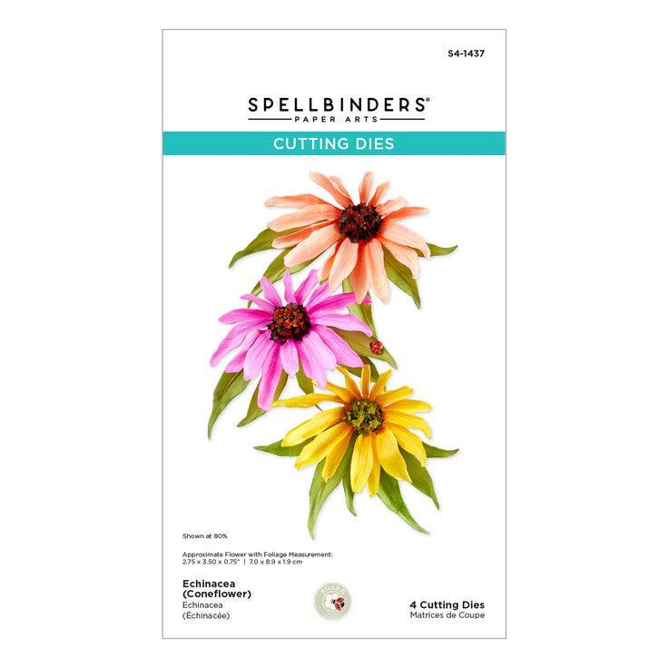 Spellbinders - Summer Solstice Garden Collection - Dies - Echinacea (Coneflower)-ScrapbookPal