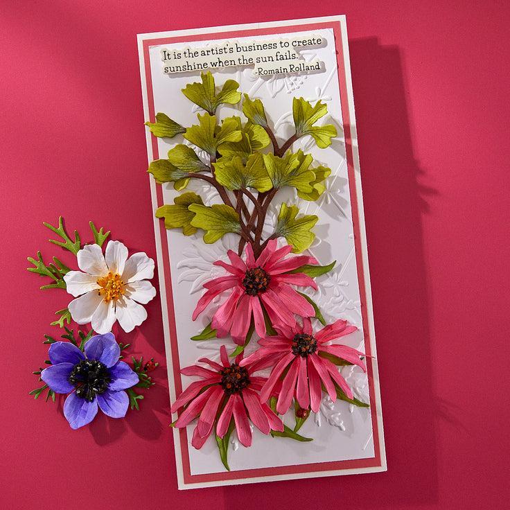 Spellbinders - Summer Solstice Garden Collection - Dies - Echinacea (Coneflower)-ScrapbookPal