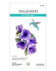 Spellbinders - Summer Solstice Garden Collection - Dies - Petunia and Hummingbird-ScrapbookPal