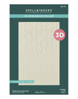 Spellbinders - Tabbed Classic Collection - 3D Embossing Folder - Polka Dot & Posy Duo-ScrapbookPal