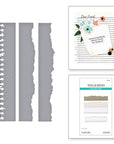 Spellbinders - Take Note Collection - Dies - Torn Paper Edges-ScrapbookPal