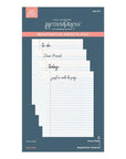 Spellbinders - Take Note Collection - Registration Press Plates - Take Note-ScrapbookPal