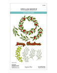 Spellbinders - Texture & Foliage Collection - Dies - Seasonal Wreath Foliage-ScrapbookPal