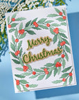 Spellbinders - Texture & Foliage Collection - Dies - Seasonal Wreath Foliage-ScrapbookPal