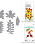 Spellbinders - The Birds & Bees Garden Collection - Dies - Autumn Foliage-ScrapbookPal