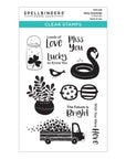 Spellbinders - The Cardmaker III Collection - Clear Stamps - Many Greetings-ScrapbookPal