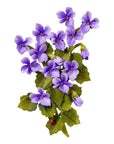 Spellbinders - The Poet's Garden Collection - Dies - Wild Violet and Ladybugs-ScrapbookPal