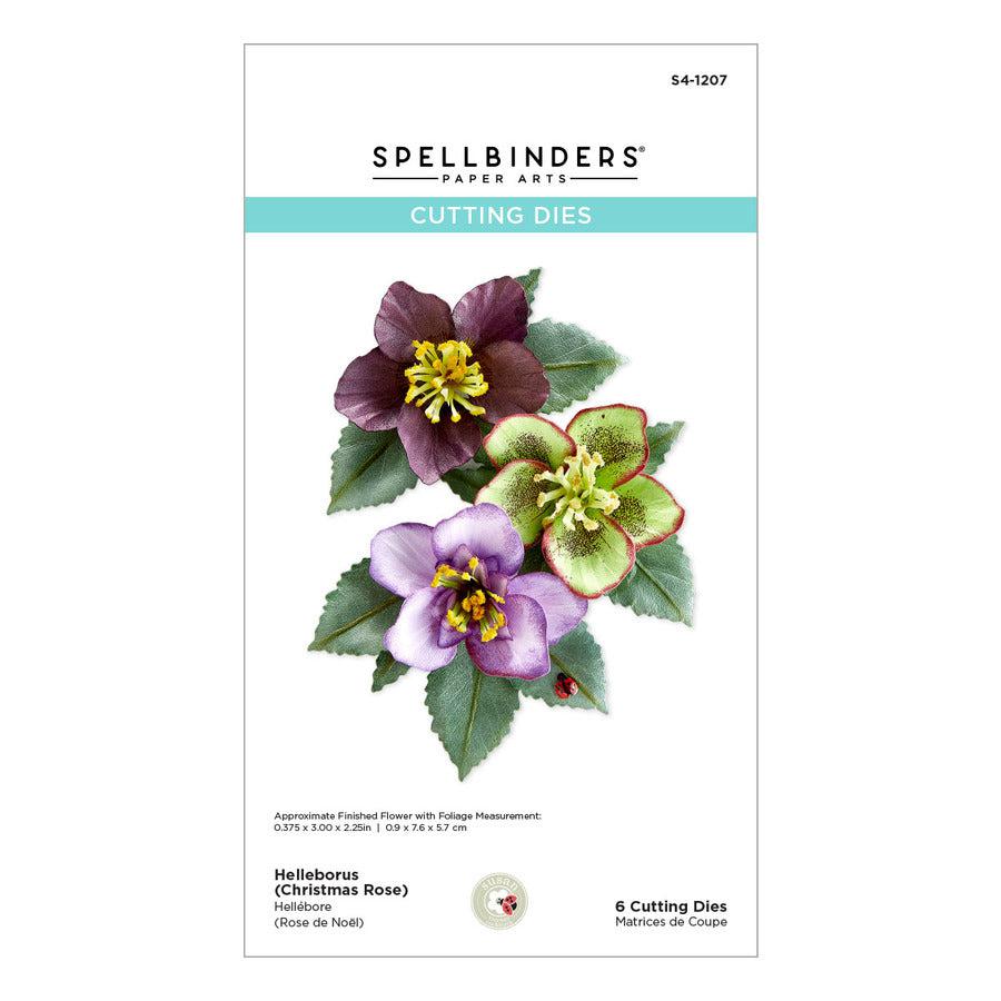 Spellbinders - The Winter Garden Collection - Dies - Helleborus (Christmas Rose)-ScrapbookPal