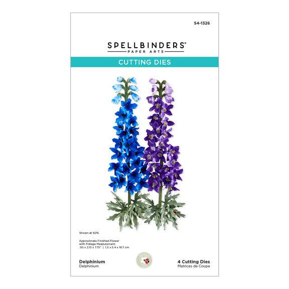 Spellbinders - Through the Arbor Garden - Dies - Delphinium-ScrapbookPal