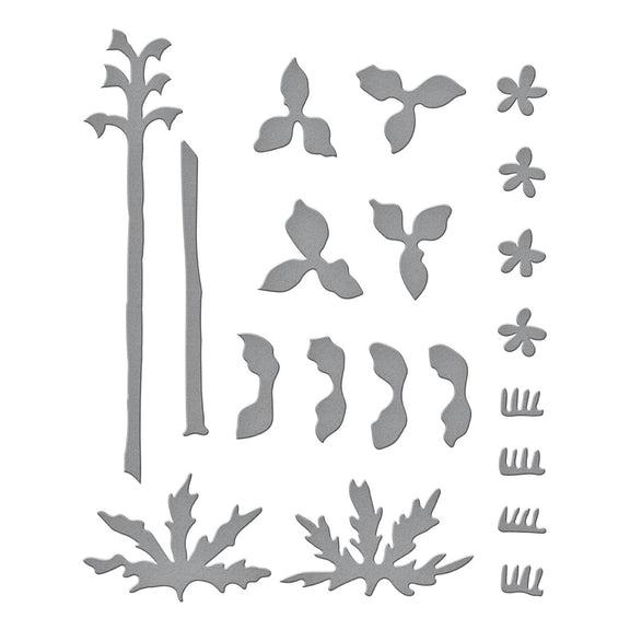 Spellbinders - Through the Arbor Garden - Dies - Delphinium-ScrapbookPal