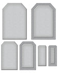 Spellbinders - Throwback Faves Collection - Dies - Dotted Tags-ScrapbookPal