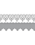 Spellbinders - Timeless Collection - Dies - Timeless Hearts Border-ScrapbookPal